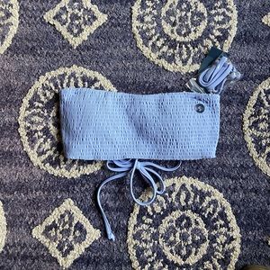 nwt hollister bandeau bikini top